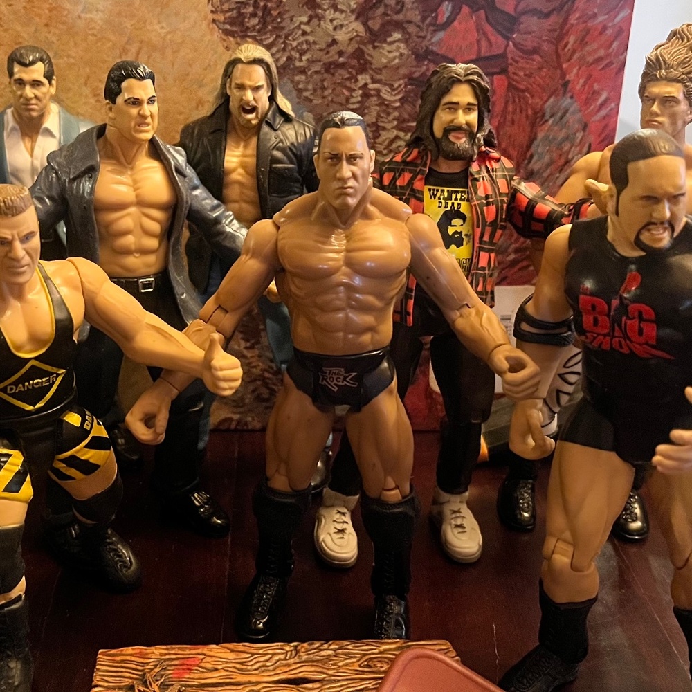 WWF (WWE) vintage figures